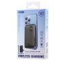 Power bank Magnétique 3 en 1 10000mAh REMAX RPP-695 15W Affichage numérique de la batterie - Gris