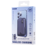 Power bank Magnétique 3 en 1 10000mAh REMAX RPP-695 15W Affichage numérique de la batterie - Bleu