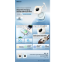 Power Bank Magnétique 10000mAh REMAX RPP-152 - 15W - 2 ports Type-C - Affichage numérique de la batterie - Blanc