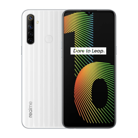 Realme Narzo 10 128 GB White - Grade B with Box and without Accessories