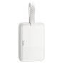 Power Bank Magnétique 10000 mAh REMAX MCP-1 – Charge Rapide PD 30W – 3 Ports + Câble Détachable – Blanc