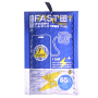 Câble Type-C / Type-C + Lightning 2-en-1 Tressé de Charge Rapide 65W Gradient Lumineux Série Fantasy RC-C003 - 1.2M - Blanc