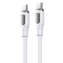 REMAX Ruinay Series RC-C111 60W Fast Charging USB-C / USB-C Cable - 1M - White