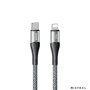 Câble Type-C / Lightning Tressé de Charge Rapide 30W REMAX Intelyelec Series RC-C116 - 1.2M - Argent