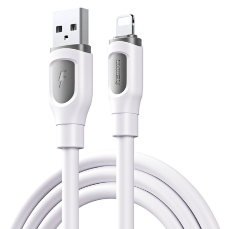 Câble USB / Lightning Charge Rapide 2.4A 5W REMAX Série Ruinay RC-C113 - 1M - Blanc