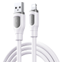 Câble USB / Lightning Charge Rapide 2.4A 5W REMAX Série Ruinay RC-C113 - 1M - Blanc