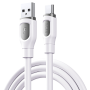Câble USB / USB-C Charge Rapide 2.4A 5W REMAX Série Ruinay RC-C113 - 1M - Blanc