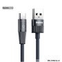 Câble USB / USB-C en Alliage de Zinc Tressé avec Charge Rapide 2.4A REMAX Infinity Series RC-C102 - 1.2M - Bleu
