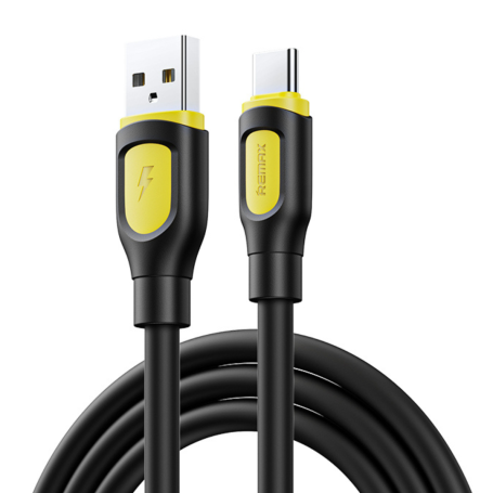 Câble USB / USB-C Charge Rapide 2.4A 5W REMAX Série Ruinay RC-C113 - 1M - Noir