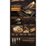 REMAX Explore Series Gen2 Cyberpunk Style RC-C170 60W Braided Fast Charging Type-C / Type-C Cable - 1.2M - Black