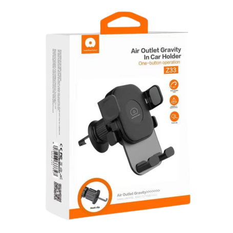 Car Phone Holder - Black (WUW-Z33)