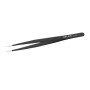 Pincette Droite Antistatique RELIFE RL-ESD-11 - Idéale pour Électronique - Noire et Durable