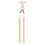 Devia Extreme Speed Series 2-in-1 Lanyard Cable Type-C to Lightning 27W (0.3M) - Desert Gray