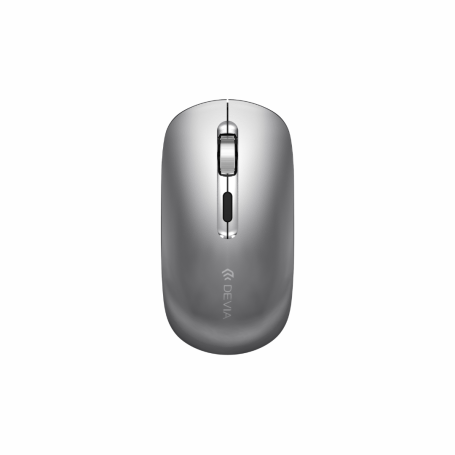 Devia Lingo Series Wireless + 2.4G Dual Mode Silent Mouse - Deep Sky Gray