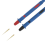 Cordons de Test Interchangeables pour Multimètre SUNSHINE SS-024B en Acier Inoxydable Plaqué Or – Performance et Durabilité
