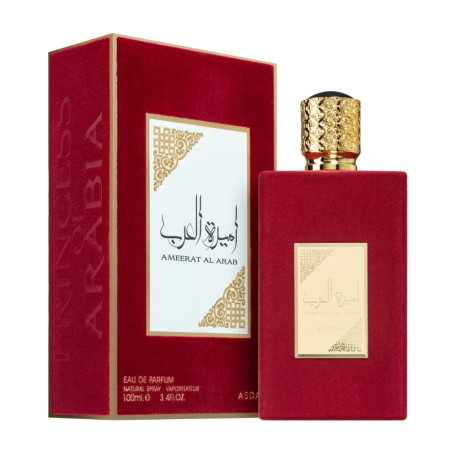 Buy Lattafa ASDAAF Ameerat Al Arab Rouge Perfume 100ml for Her - Luxurious and Captivating Fragrance Online