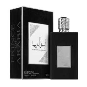 Eau de Parfum Asdaaf Ameer Al Arab Noir 100ml - Parfum de Luxe Intense pour Hommes