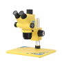 RELIFE RL-M6T Pro-B11 Trinocular Microscope with 0.5CTV Interface - Yellow