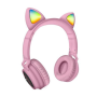 Techmade Bluetooth Headset Funny Led with Pink Microphone