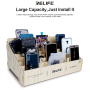 Rangement Multifonctionnel RELIFE RL-001B Pro 39x24x18 CM – Optimisez Votre Espace avec 24 Compartiments