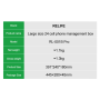 Rangement Multifonctionnel RELIFE RL-001B Pro 39x24x18 CM – Optimisez Votre Espace avec 24 Compartiments