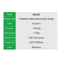 RELIFE RL-001H Rotatable Multifunctional Repair Storage Grey 26x13.5x8 - Optimal Organization & Flexibility