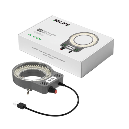 Lampe LED USB Microscope RELIFE RL-033M 144 Grey - Éclairage Précis et Puissant pour Vos Projets