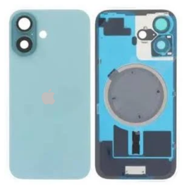 Achetez Vitre Cache Arrière iPhone 16 Plus Sarcelle Originale - Grade A Démontré
