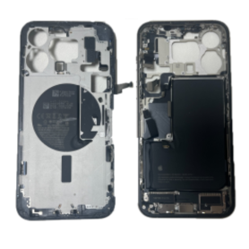 Châssis Arrière iPhone 16 Pro Max Titane Bleu Original Démonté eSIM US avec Batterie - Grade A