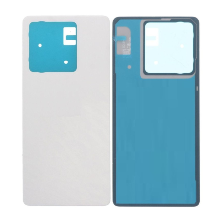 Rear Glass Xiaomi Redmi Note 13 Pro Without Lens Frame (Without Logo) - White