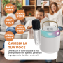 Techmade Enceinte Karaoke TM-K2-WH Blanc
