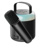 Techmade Enceinte Karaoke TM-K2-BK Noir