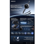 REMAX 3 in 1 Aluminum Alloy telescopic data Cable Type-C/ Type-C/Lightning/ Micro Quick charging 100W RC-C182 - 1.2M - Black
