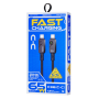 REMAX Swift C36 Type-C / Type-C Aluminium Alloy Braided Fast Charging Data Cable 65W - 1.2M - Black
