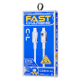 REMAX Swift C35 30W Fast Charging Braided Aluminum Alloy USB-C / Lightning Cable - 1.2M - White
