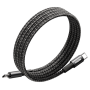 Câble Type-C / Lightning Tressé 30W avec rangement magnétique REMAX C02-CL - 1.2M