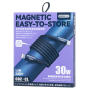 Câble Type-C / Lightning Tressé 30W avec rangement magnétique REMAX C02-CL - 1.2M