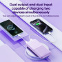 Power Bank 10000mAh Compacte et Puissante - REMAX RPP-23 Mini Slim - 1 port USB et Type-C - Bleu