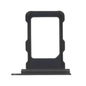 Tiroir SIM en Titane Blanc pour iPhone 16 Pro/Pro Max - Accessoire Remplacement Premium