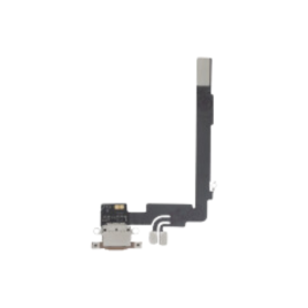 Connecteur de Charge iPhone 16 Pro Max Titane Sable - Performance et Élégance