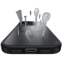 Coque de Protection Exceptionnelle pour iPhone 16 Pro - Benks Mist Case Compatible MagSafe - Titanium Or