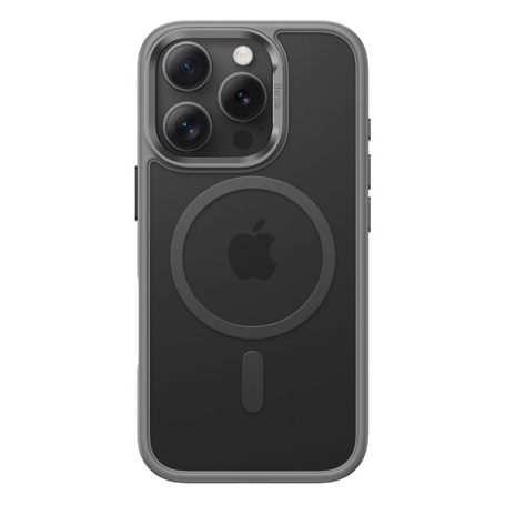 Coque de Protection Exceptionnelle pour iPhone 16 Pro - Benks Mist Case Compatible MagSafe - Gris