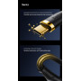 Benks 100W PowerWeave PD Type-C / Type-C Cable - 1M - Fast Charging and Enhanced Durability - Black