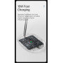 Support Casque Grand Pro Benks - Charge Rapide Sans Fil 15W et Design Stable - Noir