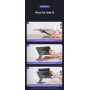 Support Magnétique Infinity pour iPad Benks - Fixation Sécurisée et Design Élégant - Gris