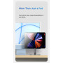 Support Magnétique Infinity Pro pour iPad Benks - Transformez Votre iPad en Station de Travail Polyvalente - Gris
