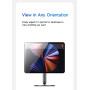Support Magnétique Infinity Pro pour iPad Benks - Transformez Votre iPad en Station de Travail Polyvalente - Gris