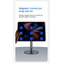 Support Magnétique Infinity Pro pour iPad Benks - Transformez Votre iPad en Station de Travail Polyvalente - Gris