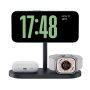 Benks Infinity Omni 3-in-1 Wireless Charging Stand - Fast Charging & Strong Magnetic Connection - Black