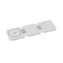 Support de Charge Sans Fil 3-en-1 JuicePod Benks - Charge Rapide et Connexion Magnétique Puissante pour Trois Appareils - Blanc